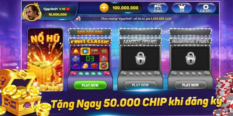 Xèng Hoa quả Rikvip